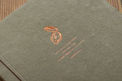 Oblation Handmade Paper Journal - Wendell Berry