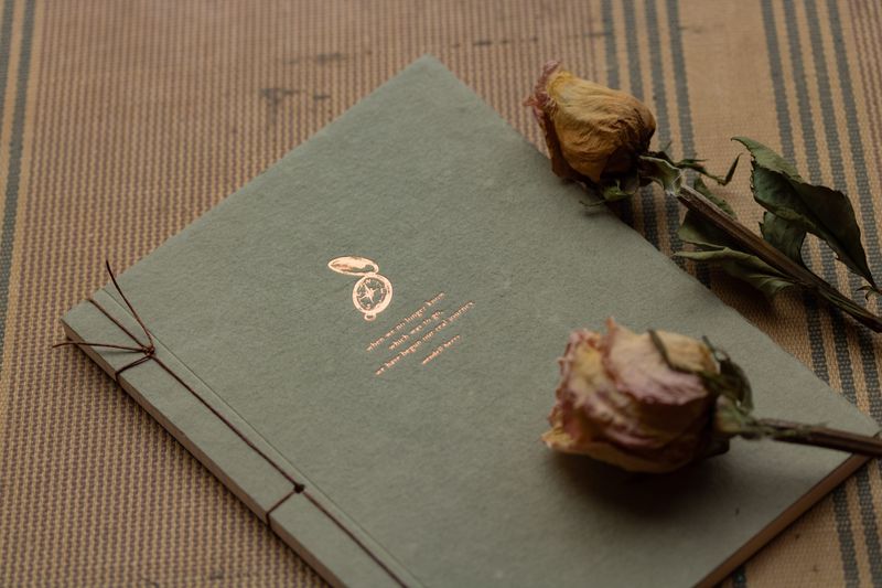 Oblation Handmade Paper Journal - Wendell Berry