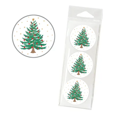 Christmas Tree Envelope Seals