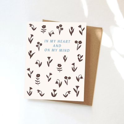 In My Heart Greeting Card