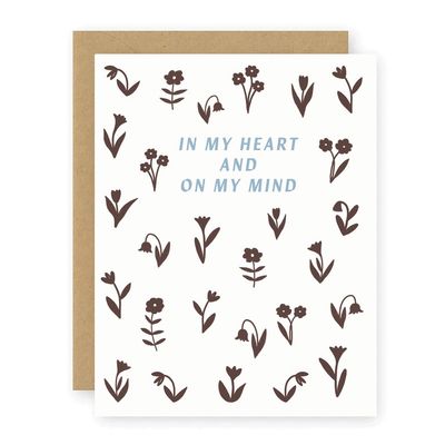 In My Heart Greeting Card