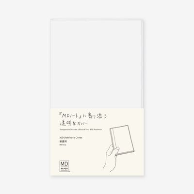 Midori MD Clear Notebook Cover B6 Slim
