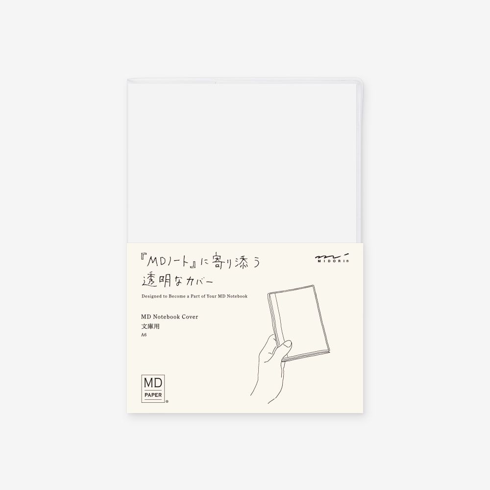 Midori MD Clear Notebook Cover A6