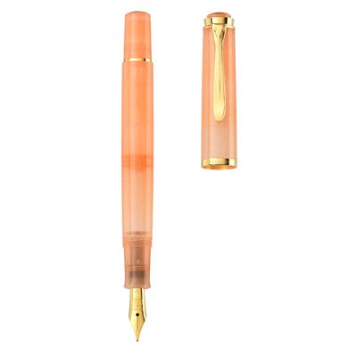 Pelikan Souveran M200 Fountain Pen Apricot Achat