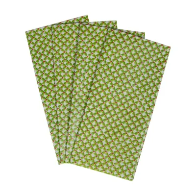 Leaf &amp; Berry Ditz Tissue Paper - 4 Sheets