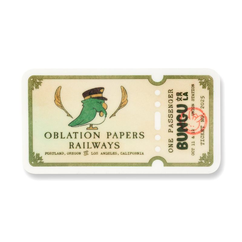 Oblation Bungu LA Sticker