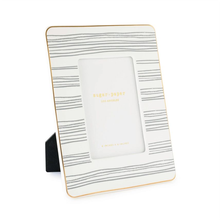 Slate Stripe Ceramic Picture Frame