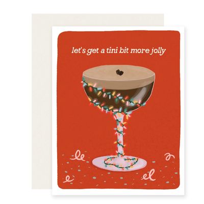 Espresso Martini Holiday Card