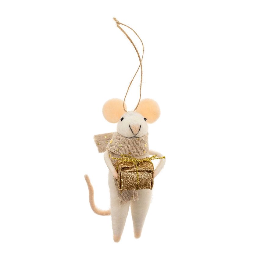 Generous Georgina Mouse Ornament