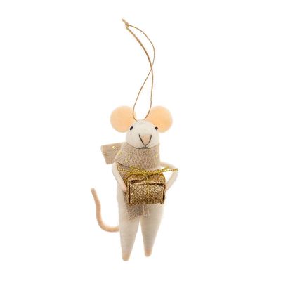 Generous Georgina Mouse Ornament