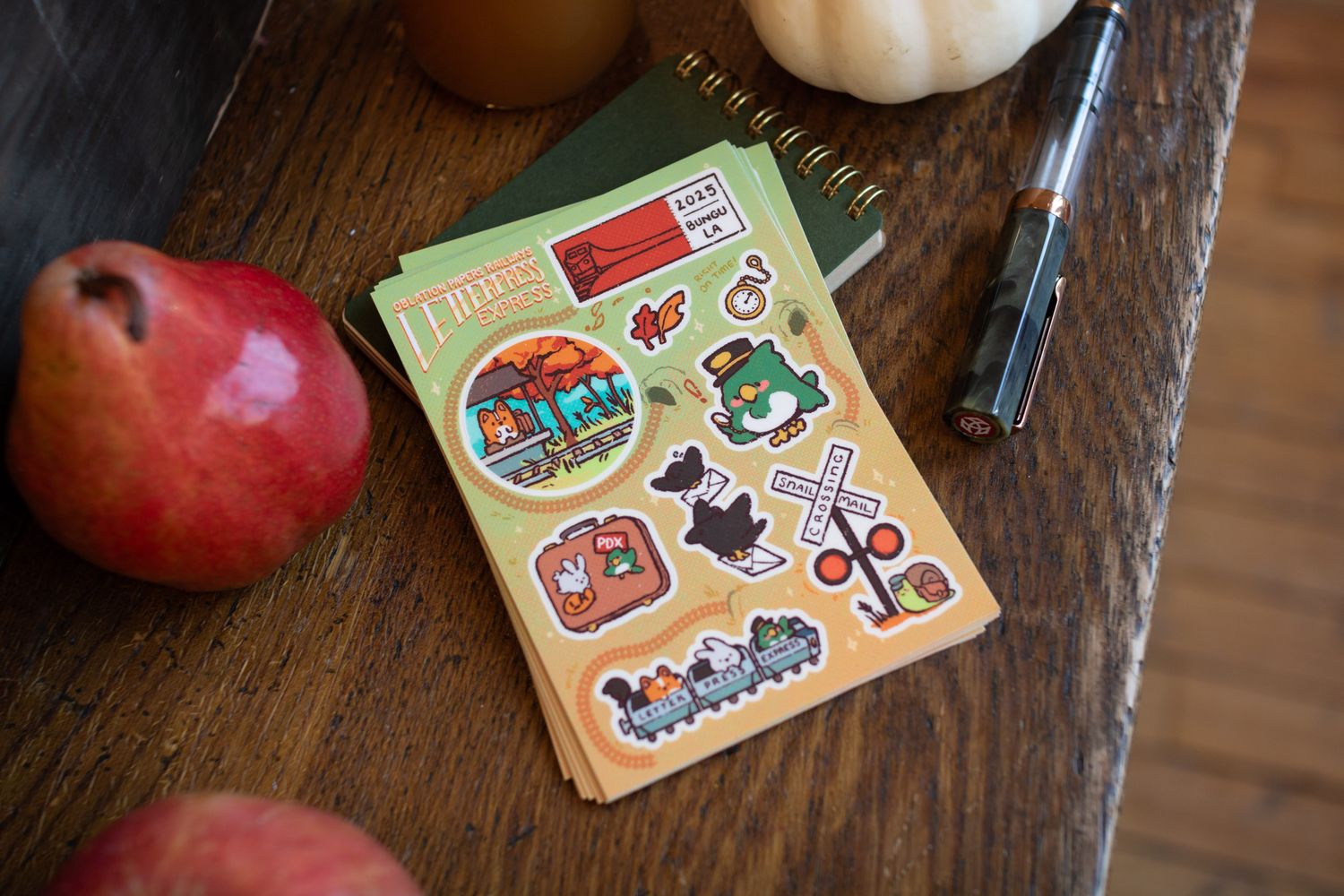 Oblation Papers Bungu LA Sticker Sheet