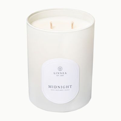 Linnea Large 2-Wick Candle - Midnight