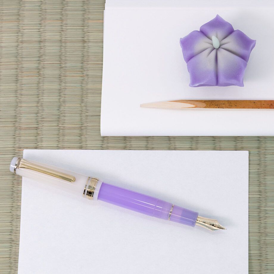 Sailor Pro Gear Slim Fountain Pen Teatime Japanese Tea Ceremony Nerikiri Limited Edition