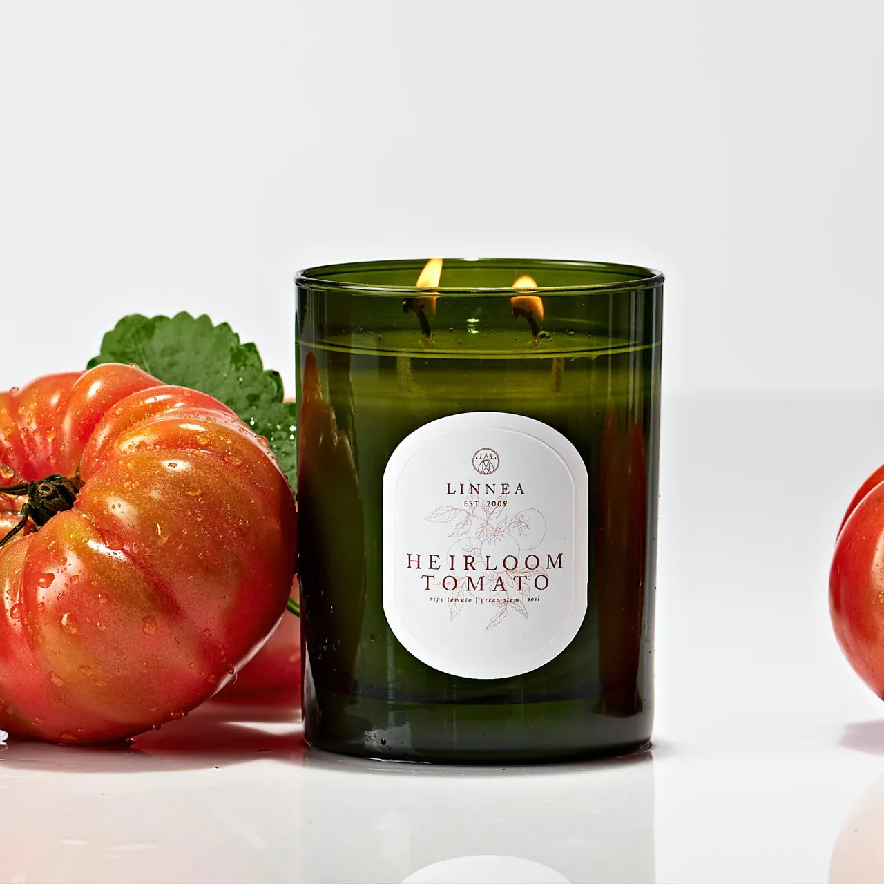 Linnea Large 2-Wick Candle - Heirloom Tomato