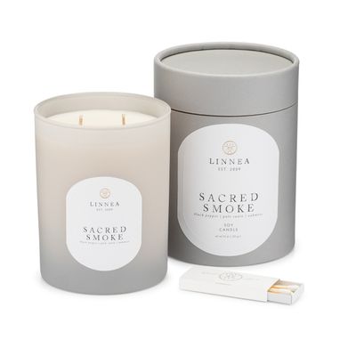 Linnea Sacred Smoke 2-wick Candle