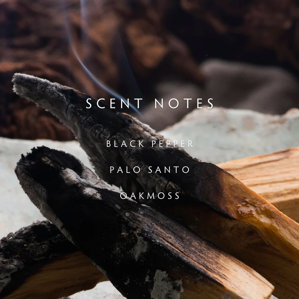 Linnea Large 2-Wick Candle - Sacred Smoke