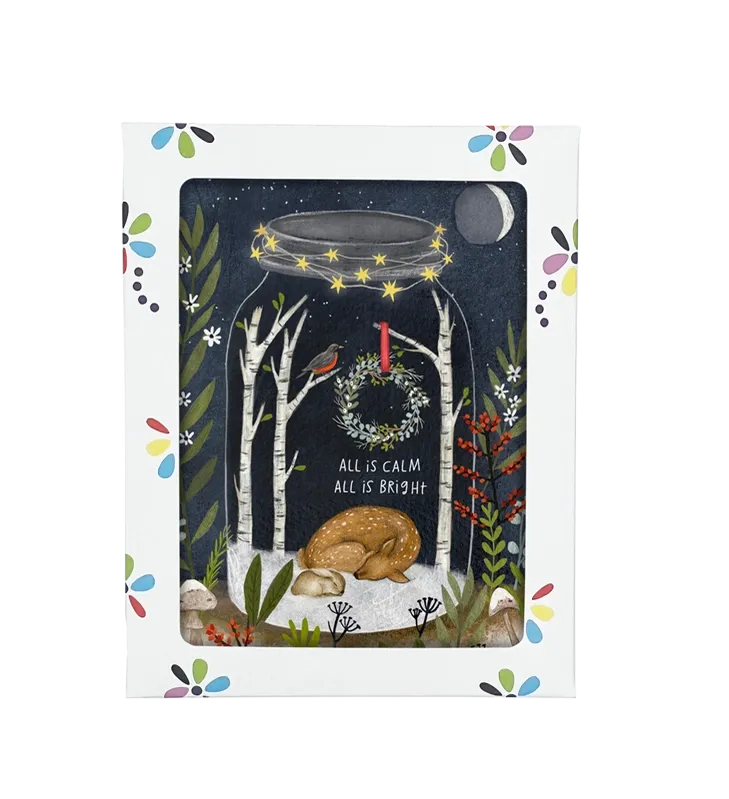 Calm and Bright Holiday Cards (box of 10)