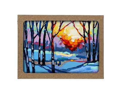 Here and Now in the Woods Holiday Cards (box of 12)