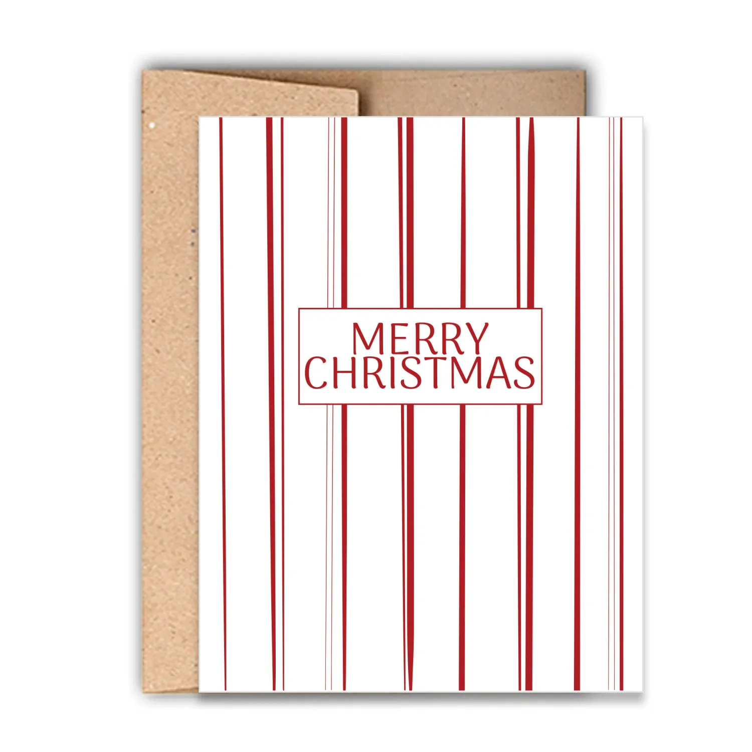 Merry Christmas Letterpress Holiday Cards