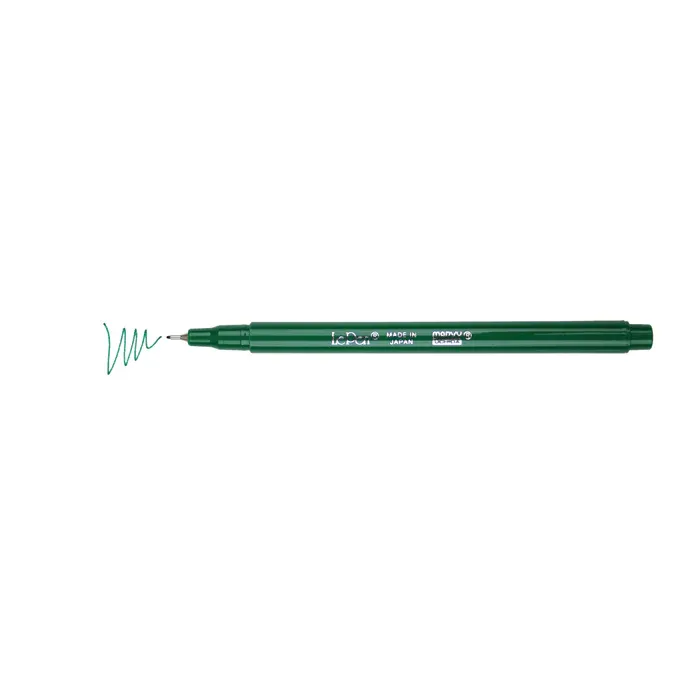 Le Pen Fine Line Marker - 4 Green