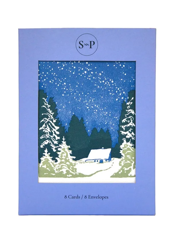Quiet Night Holiday Cards (box of 8)