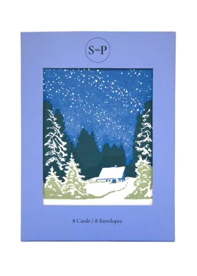 Quiet Night Holiday Cards (box of 8)