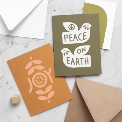 Peace On Earth Holiday Card