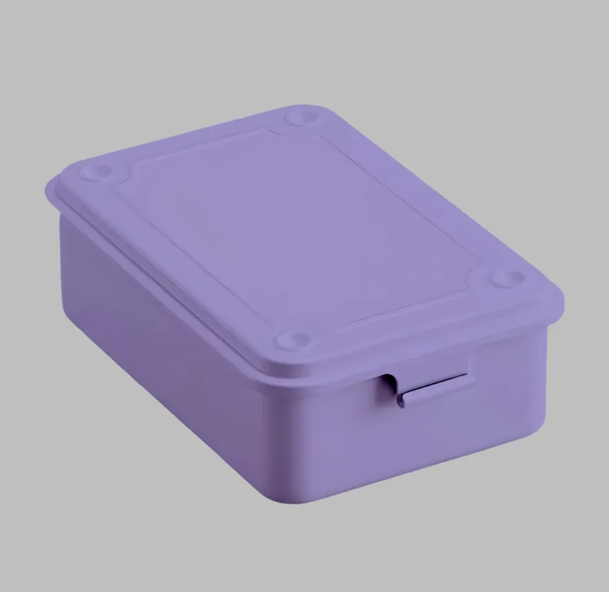 Toyo Steel Stackable Storage Box T-150 - Lilac