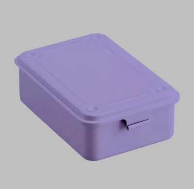 Toyo Steel Stackable Storage Box T-150 - Lilac