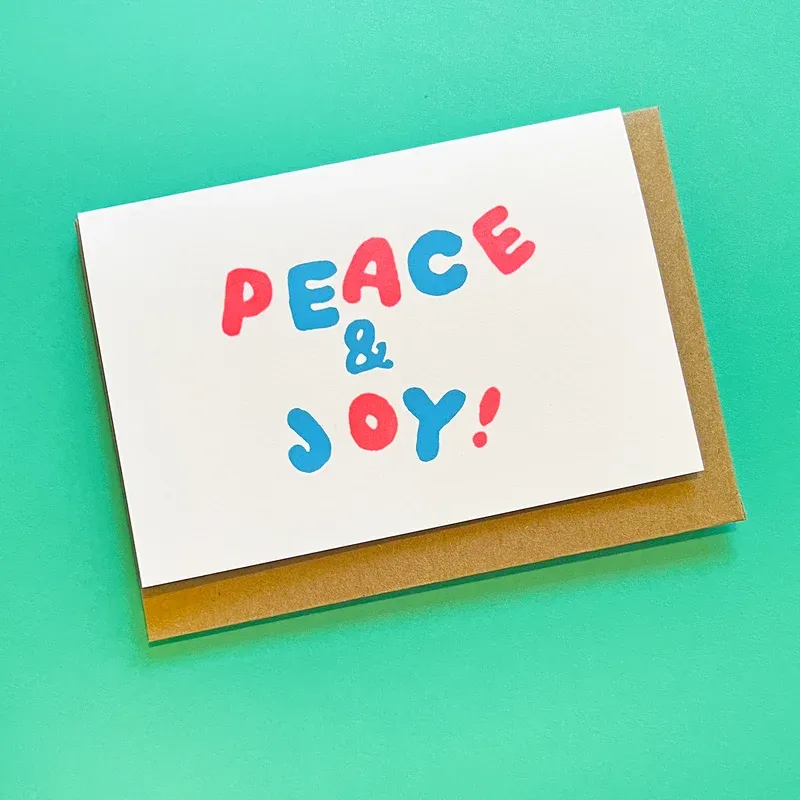 Peace &amp; Joy Notecards (box of 6)
