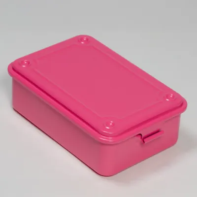 Toyo Steel Stackable Storage Box T-190 - Shocking Pink