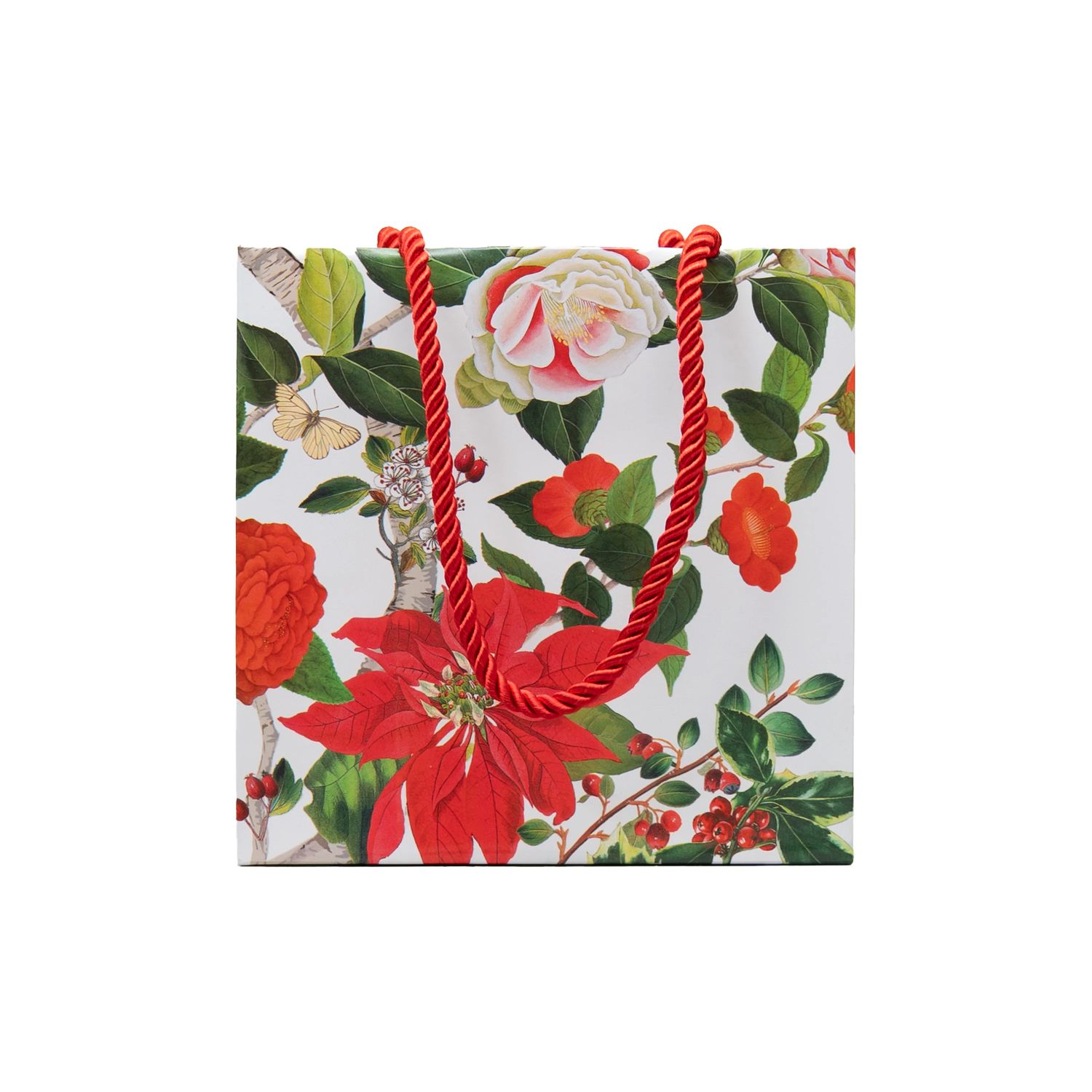 Christmas Chinoiserie Small Square Gift Bag