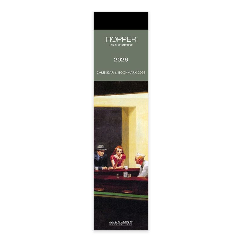 Hopper Bookmark Calendar 2026
