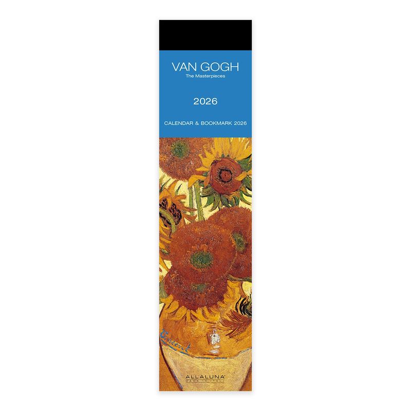 Van Gogh Bookmark Calendar 2026