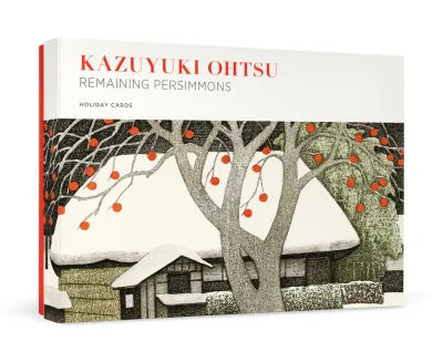 Kazuyuki Ohtsu: Remaining Persimmons Holiday Cards (box of 12)