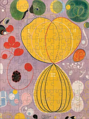 Hilma AF Klint 120 Piece Double Sided Jigsaw Puzzle