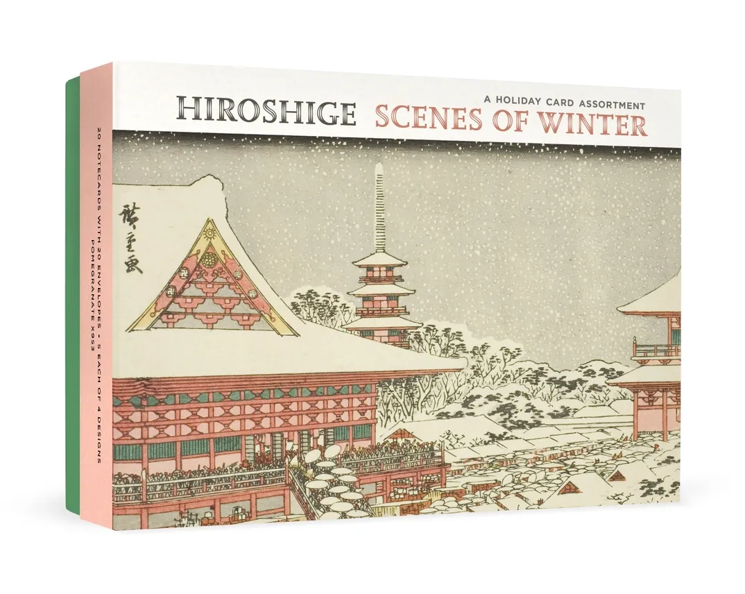 Hiroshige: Scenes of Winter Assortment Holiday Cards (box of 20)