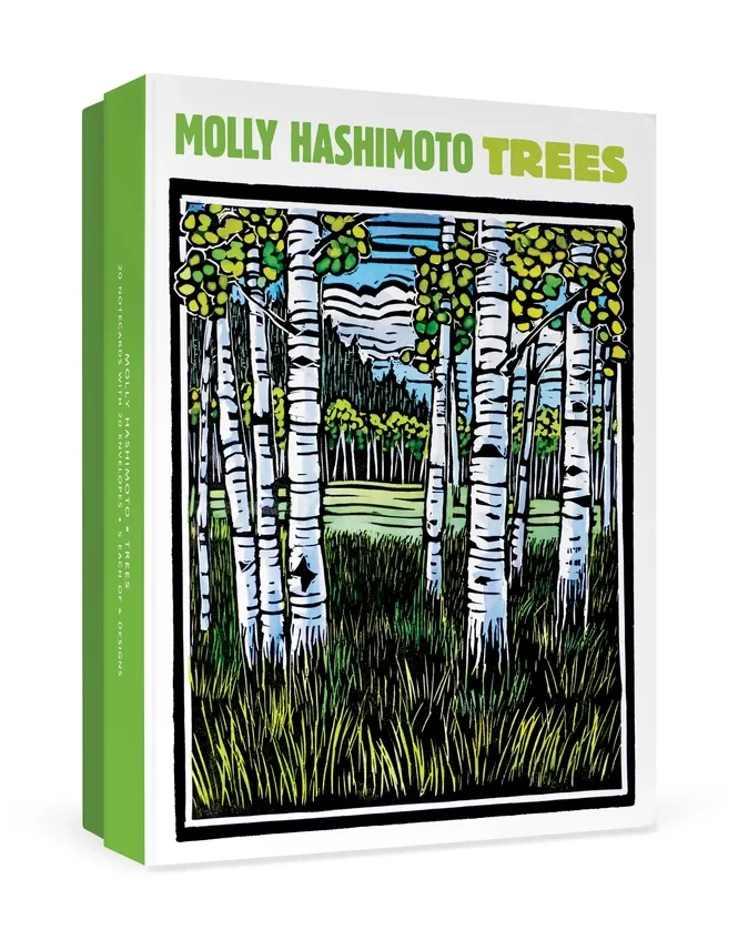 Molly Hashimoto: Trees Assortment Boxed Notecards (box of 20)