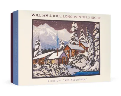 William S. Rice: Long Winter&#39;s Night Holiday Cards Assortment (box of 20)