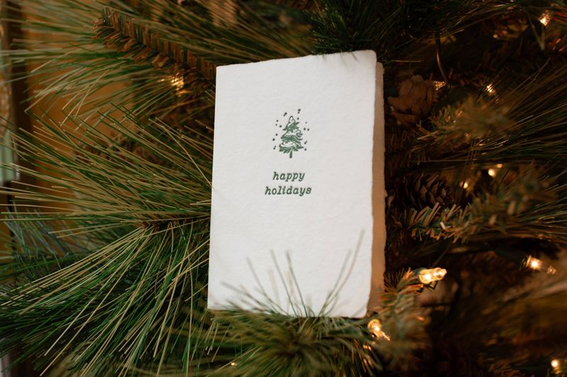 Single Holiday Cards