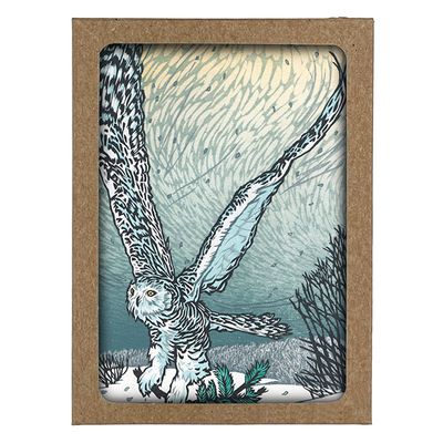 Wisdom Owl Holiday Cards (box of 12)