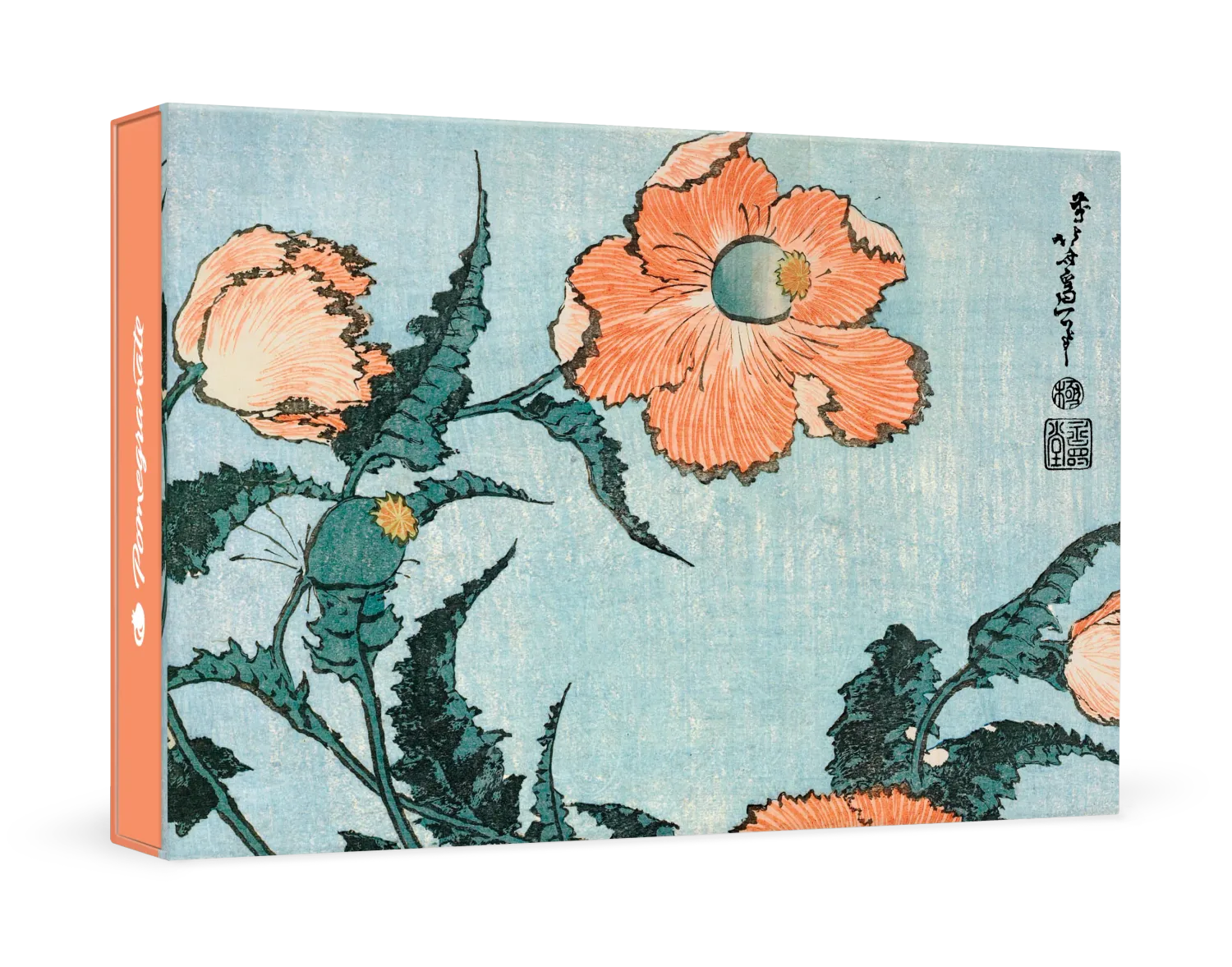 Katsushika Hokusai: Poppies Small Boxed Cards (box of 10)