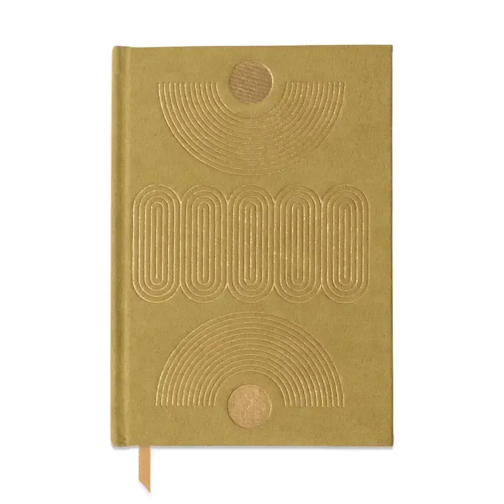Radiant Suede Cloth Journal - Avocado