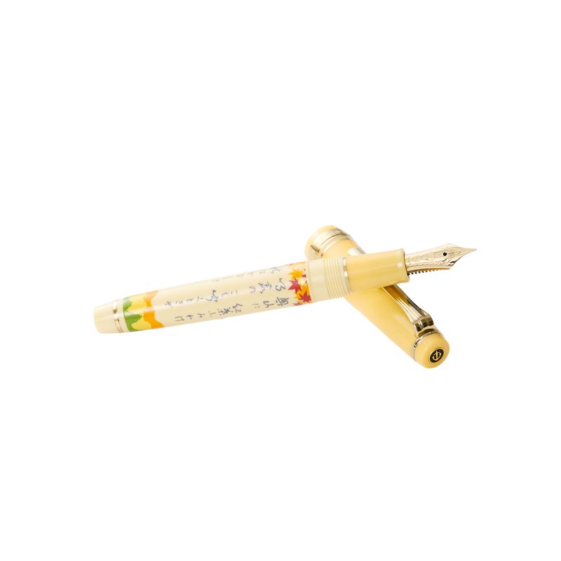 Sailor Pro Gear Slim Fountain Pen - Seasonal Waka Poetry - Autumn
