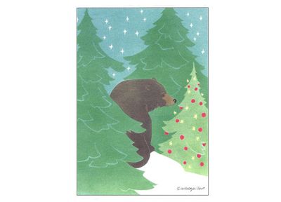 Night Woods Holiday Cards (box of 10)