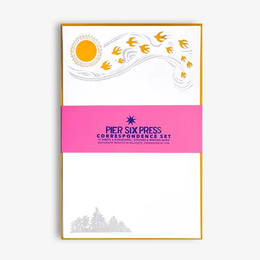 Birds of A Feather - Risograph Correspondence Kit