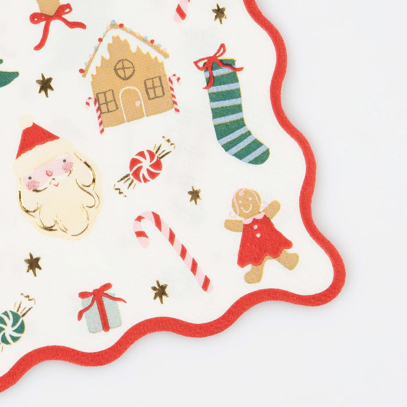 Jolly Christmas Beverage Napkins