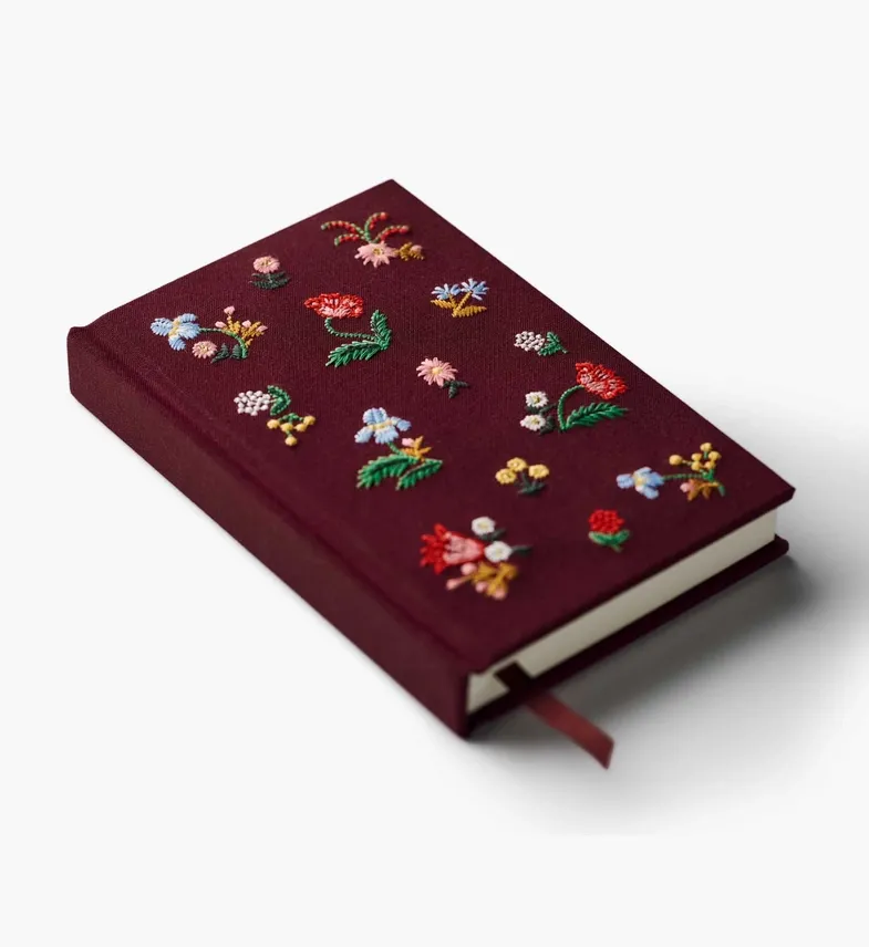 Gracie Mini Embroidered Journal