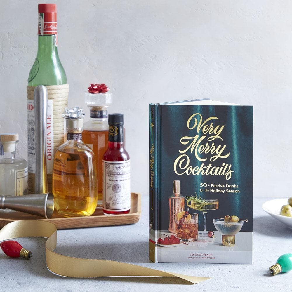 Very Merry Cocktails Book by Jessica Strand
