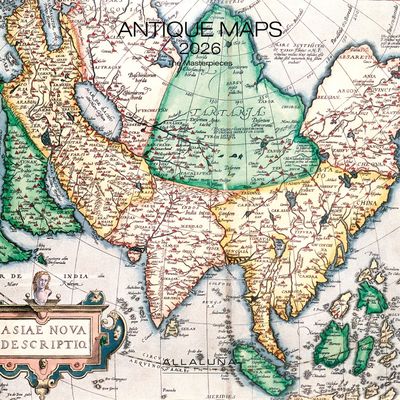 Antique Maps Wall Calendar 2026